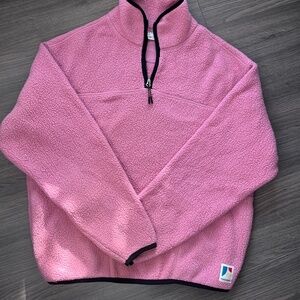 FRANKandOAT teddy bear polar fleece xs pink fuzzy